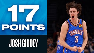 Josh Giddey YOUNGEST TripleDouble in NBA History 🤯🚨 [upl. by Adlemy]