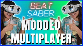 2023 Unlock Beat Saber Multiplayer with Custom Songs Quest 2 [upl. by Thun257]