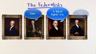 The Federalists versus the AntiFederalists [upl. by Bondon]