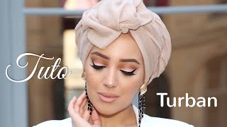 TUTORIEL TURBAN SUPER FACILE  EASY TURBAN TUTORIAL [upl. by Newfeld]