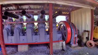 450 Hp 1930 Fairbanks Morse Diesel Engine Startup [upl. by Ainyt959]