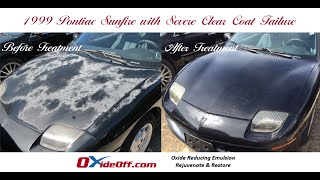 Pontiac Sunfire with Severe Clear Coat Failure and Faded Car Paint [upl. by Norym]