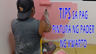 DIY CONCRETE WALL PAINTING TIPS Basic tutorial [upl. by Berti]