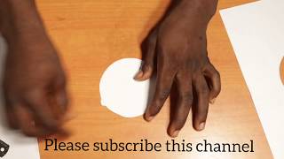 How to make a filter paper  Simple Tricks DIY [upl. by Tterab]