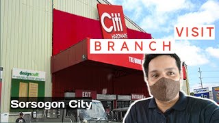 CITI Hardware Tour   Sorsogon City [upl. by Cirdnek]