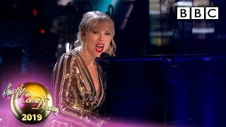 TaylorSwift performs Lover  The Final  BBC Strictly Come Dancing 2019 [upl. by Hoeg]