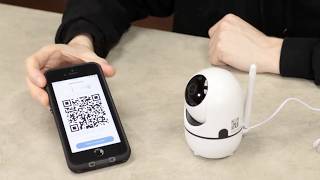 1080p Wifi Pan and Tilt Security Camera SETUP Tutorial [upl. by Gurney500]