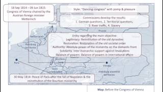 The Congress of Vienna 1814 [upl. by Seraphina]