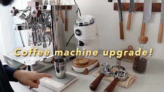 ☕️咖啡机测评  Lelit Bianca VS Breville 870 家用半自动咖啡机推荐 [upl. by Arch]