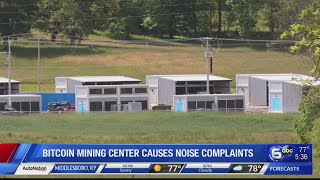 Bitcoin mining center causing noise complaints [upl. by Sale220]