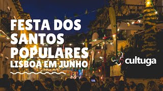 Veja como é a FESTA DE SANTO ANTONIO em Lisboa Santos Populares [upl. by Atlante719]