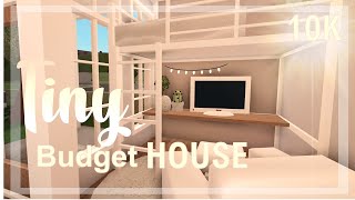 BLOXBURG Tiny Budget House 10k  House build [upl. by Lukash]