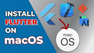 How to Install Flutter on macOS 2022 Install Xcode Android Studio [upl. by Darsie38]