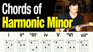 Chords of the Harmonic Minor Scale [upl. by Beverie]