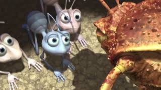 DisneyPIXAR quotA Bugs Lifequot 1998  The GrasshoppersWHERES MY FOOD [upl. by Yelhak]