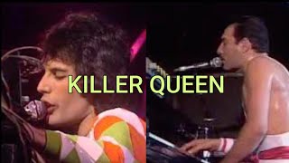 Queen  Killer Queen LIVE EVOLUTION 1974  1985 [upl. by Crelin]