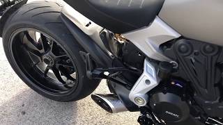 Ducati Diavel 1260s  New Termignoni Exhaust [upl. by Teyugn626]