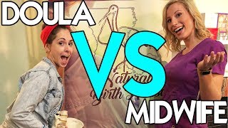 DOULA VS MIDWIFE  What you NEED to Know [upl. by Oiludbo882]