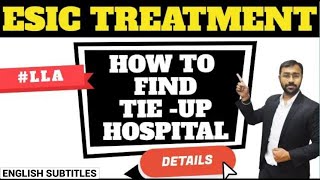 🔴How to take treatment from ESIC  All Dispensary amp Hospital List All States [upl. by Daraj907]