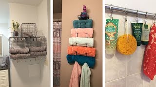 22 Super Clever Bathroom Storage Hacks [upl. by Meredith]