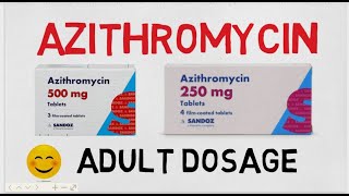 Azithromycin Dosage in Adult [upl. by Alphonsine977]