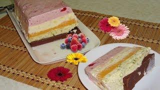 Easy Cassata Ice Cream Recipe by Bhavna  Spumoni Ice Cream Recipe Video [upl. by Aicercal804]