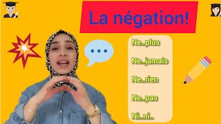 la phrase négative la négation [upl. by Rosecan]