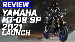 Yamaha MT09 SP Review 2021  All You Need to Know About the New Yamaha MT09 SP [upl. by Sukul]