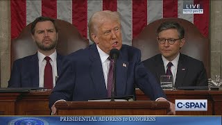 President Trump Addresses Joint Session of Congress [upl. by Ecnarret101]