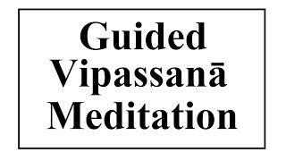 Vipassanā Meditation Guided Meditation for Beginners Meditate daily [upl. by Goines]