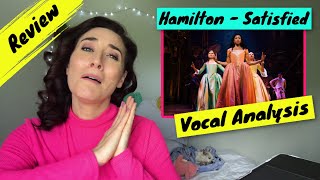 Vocal Coach Reacts Hamilton  Satisfied  WOW She was [upl. by Bigford]