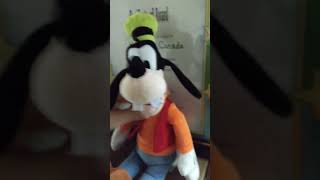 Goofy plush musical Disney toy [upl. by Aliab]