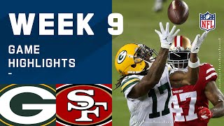 Packers vs 49ers Week 9 Highlights  NFL 2020 [upl. by Jeminah]