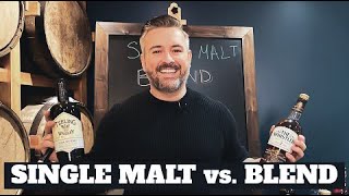 SINGLE vs BLENDED WHISKEY [upl. by Aihsi889]