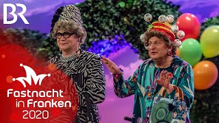 Heißmann amp Rassau als Witwen  Fastnacht in Franken 2020  Veitshöchheim  BR Kabarett amp Comedy [upl. by Yesrej]