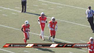 UPIKE Football vs Campbellsville University [upl. by Kabab372]