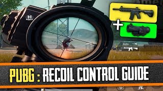 PUBG Mobile M416  6x Scope Recoil Control Guide [upl. by Suivatra314]