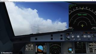 FSLabs A320X Basics Using the Weather Radar System [upl. by Amehsyt]