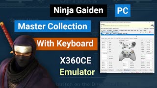 How To Play Ninja Gaiden Master Collection  PC  With Keyboard  x360ce Controller Emulator Fix [upl. by Jabin130]