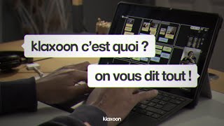 Découvrez Klaxoon la suite doutils collaboratifs pour un travail déquipe efficace [upl. by Annawal]