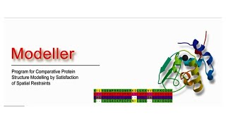 Homology modeling using Modeller  Tutorial for beginners Part 1 [upl. by Berman]