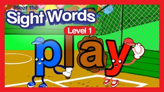 Meet the Sight Words  Level 1 FREE  Preschool Prep Company [upl. by Nehgaem]