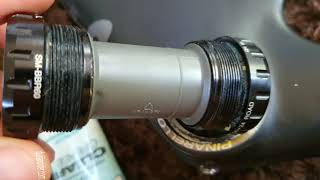 How to install a bottom bracket on a Pinarello Dogma Chris Froome carbon bike [upl. by Roselle681]