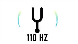 110 Hz Pure Tone Frequency  1 Hour [upl. by Oiralih]