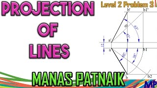 Projection of LinesLevel 2 Problem 3 [upl. by Ainar]