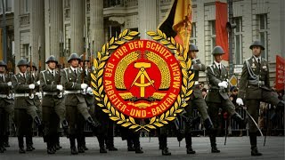 German Democratic Republic 1949–1990 NVA March quotYorckscher Marschquot [upl. by Nwaf565]