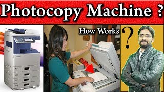 How Photocopier Machine Works  Photocopier Machine Mechanism Explained  CopyScanFax Print [upl. by Gilly]