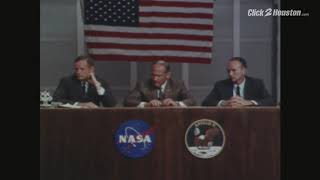 Apollo 11 news conference [upl. by Ennovihs120]