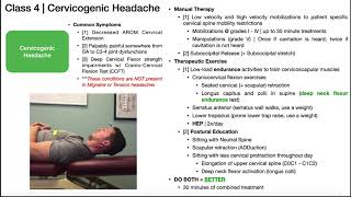 Neck Pain with Cervicogenic Headache  Presentation  Treatment [upl. by Kyriako]