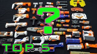 TOP 5 BEST NERF ATTACHMENTS [upl. by Garrison]